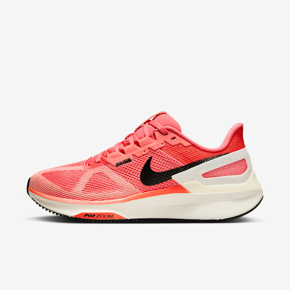 Nike pink and orange trainers discount